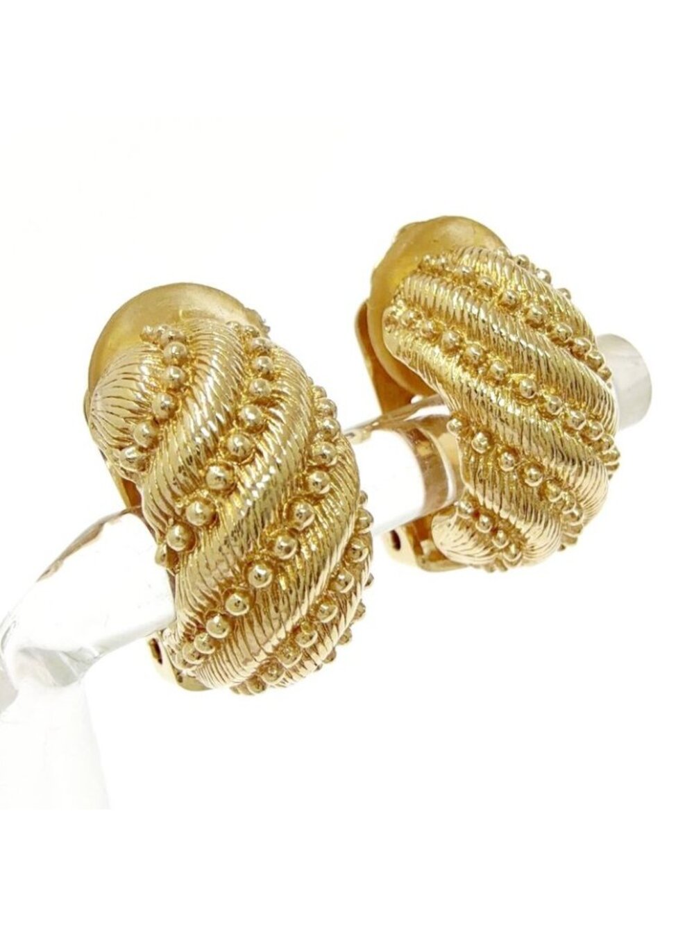 Dior Earrings Gold - Picture 2 of 7